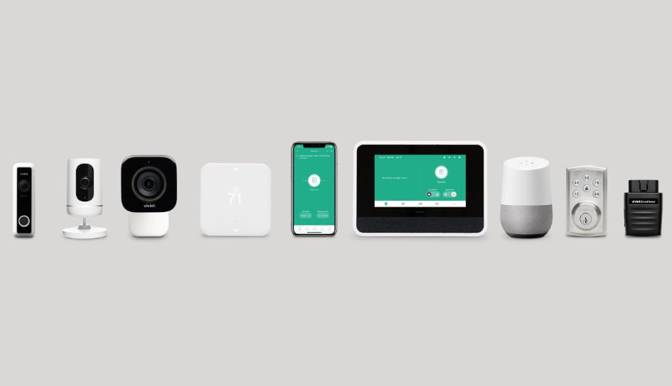 Vivint home security product line in Little Rock